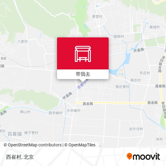 西崔村地图