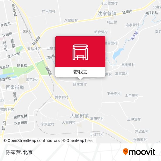 陈家营地图