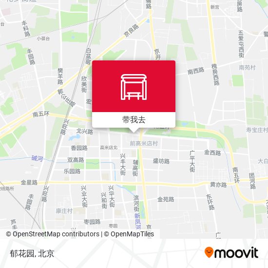郁花园地图
