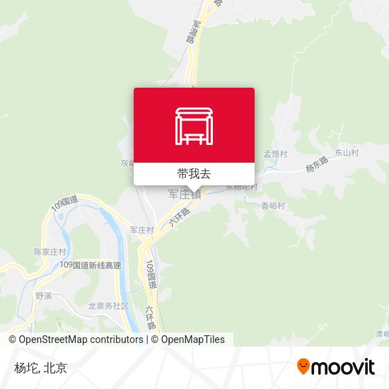 杨坨地图