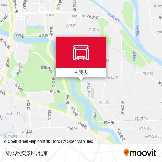 银枫秋实景区地图
