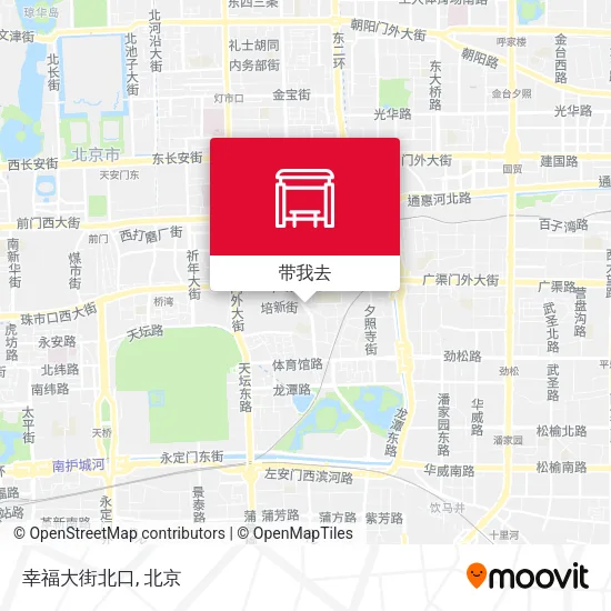 幸福大街北口地图