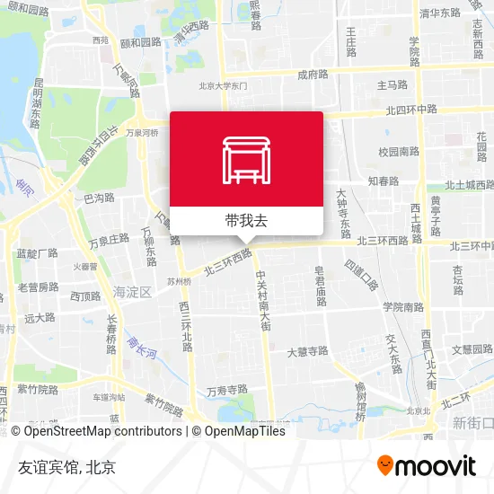 友谊宾馆地图