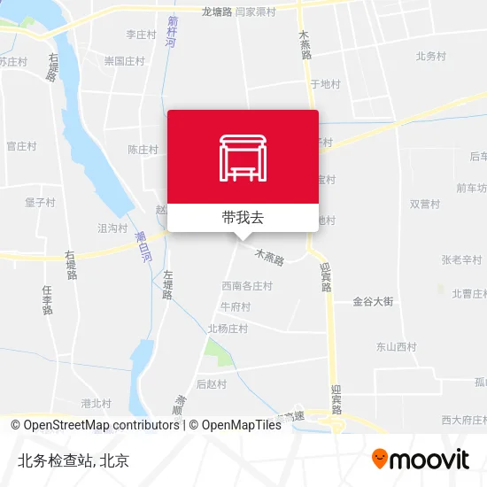 北务检查站地图