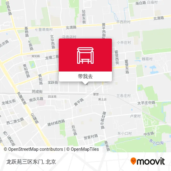 龙跃苑三区东门地图