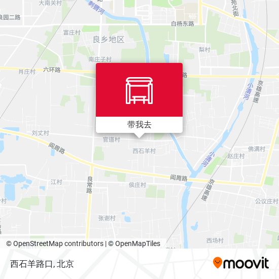 西石羊路口地图