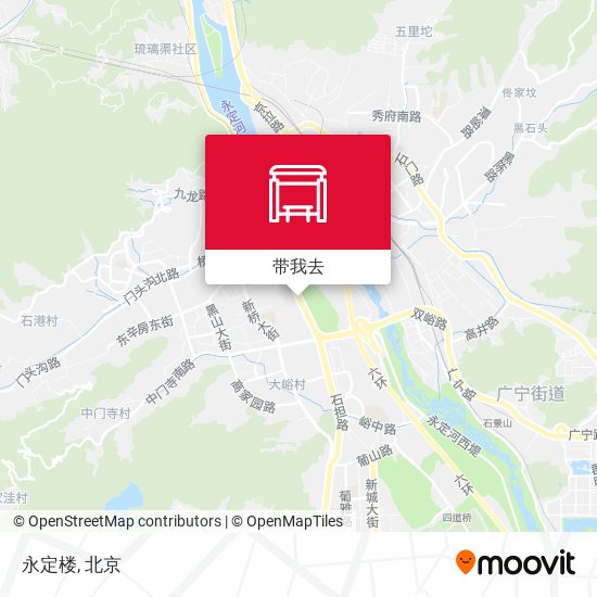 永定楼地图