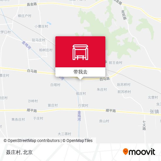 聂庄村地图