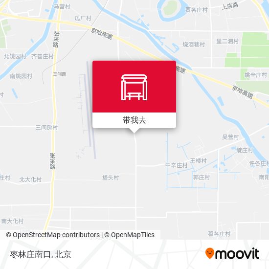 枣林庄南口地图
