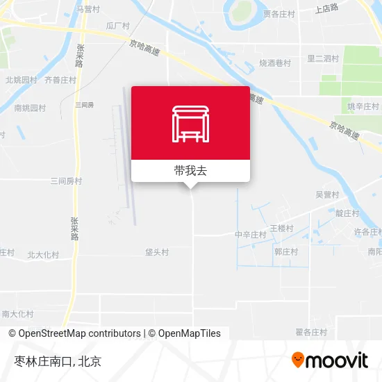 枣林庄南口地图