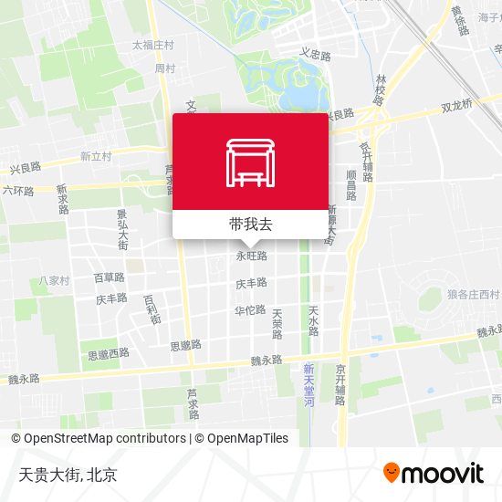 天贵大街地图