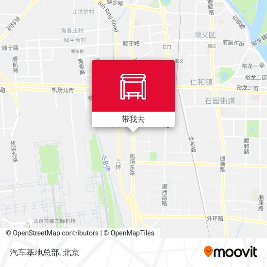 汽车基地总部地图