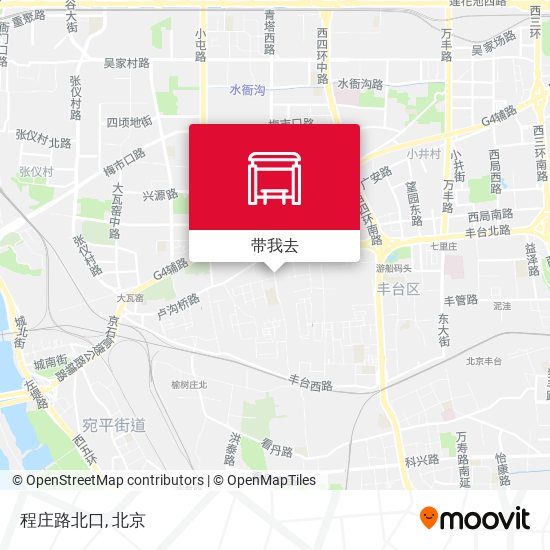 程庄路北口地图