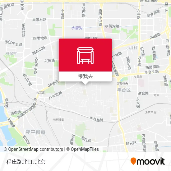 程庄路北口地图