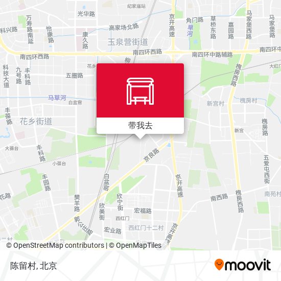 陈留村地图