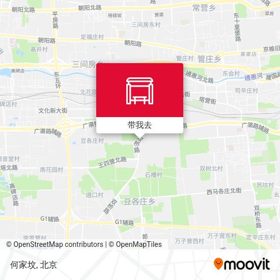 何家坟地图