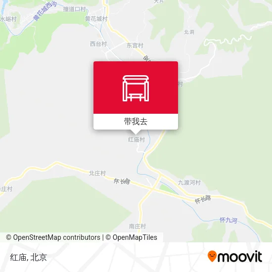 红庙地图
