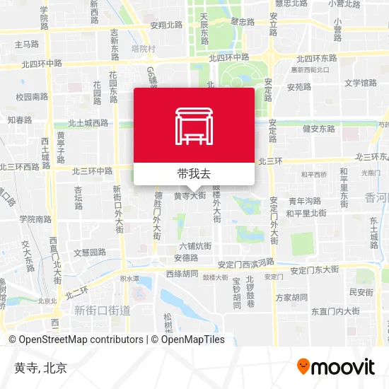 黄寺地图