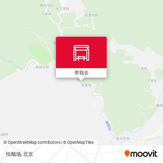 恒顺场地图