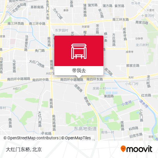 大红门东桥地图