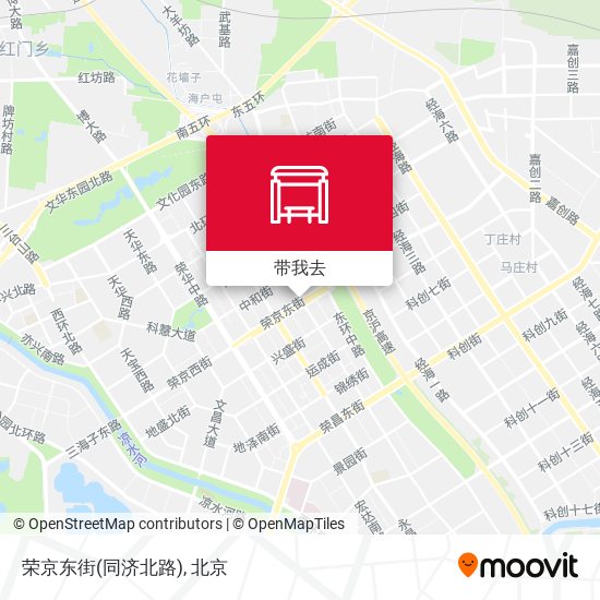 荣京东街(同济北路)地图