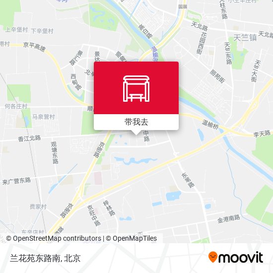 兰花苑东路南地图