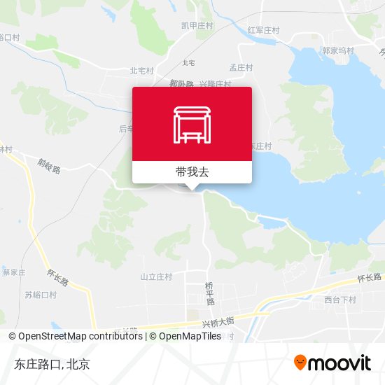 东庄路口地图