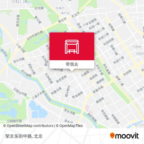 荣京东街中路地图