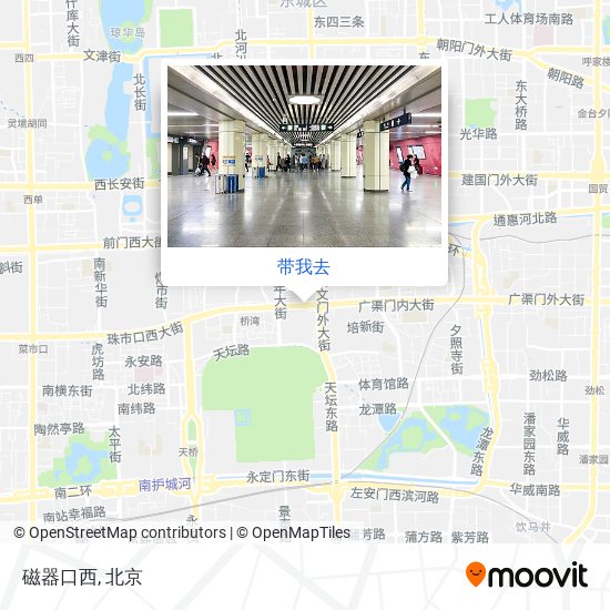 磁器口西地图