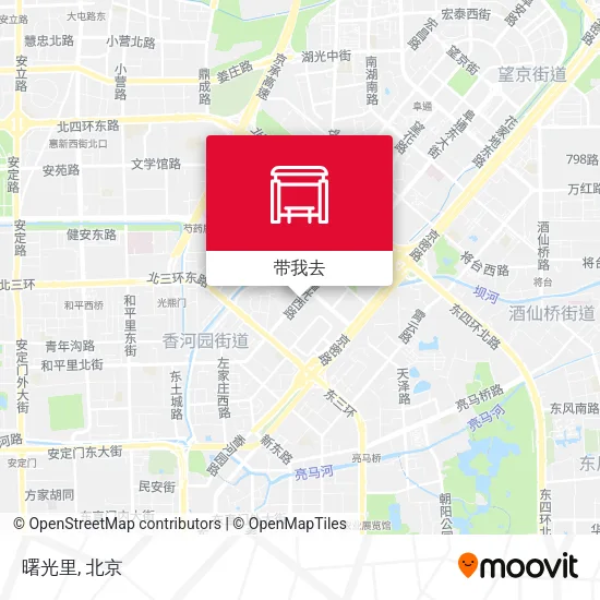 曙光里地图