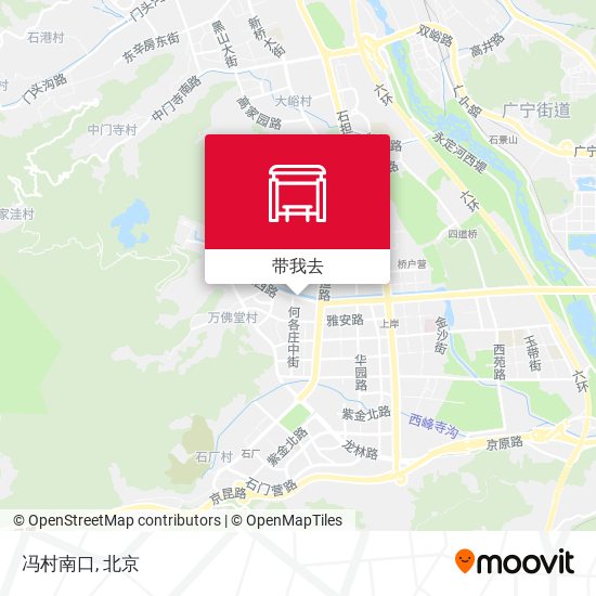 冯村南口地图