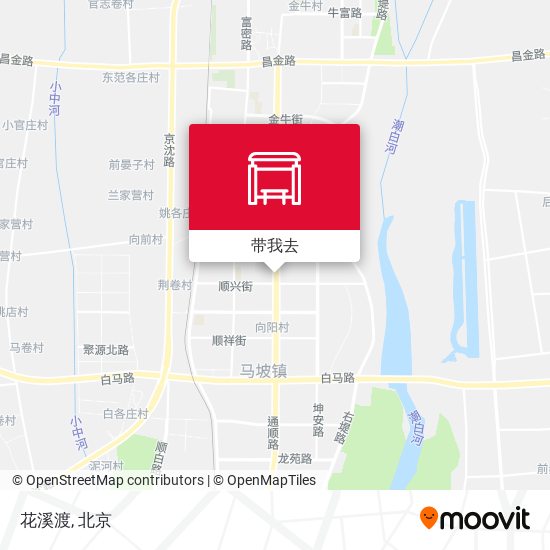 花溪渡地图