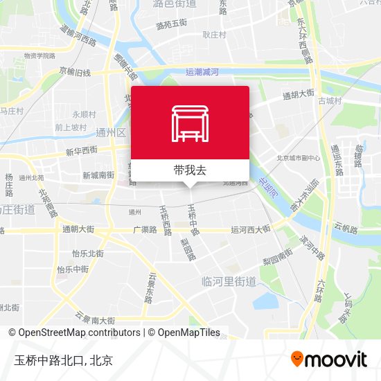 玉桥中路北口地图