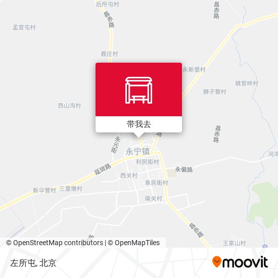 左所屯地图
