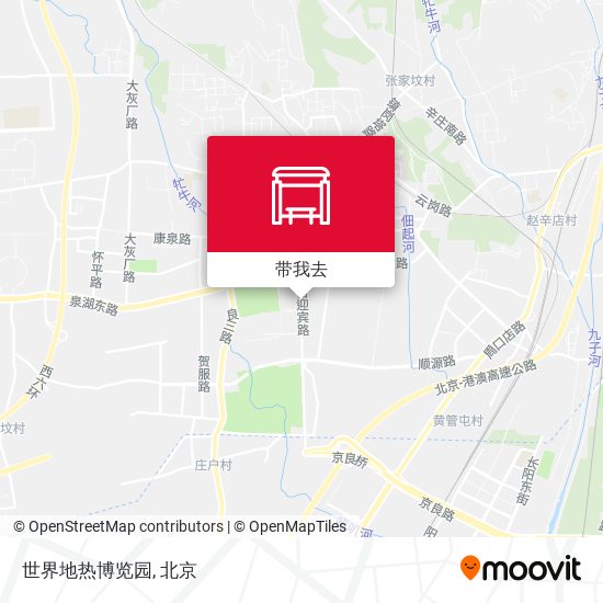 世界地热博览园地图