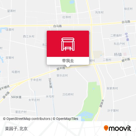 菜园子地图