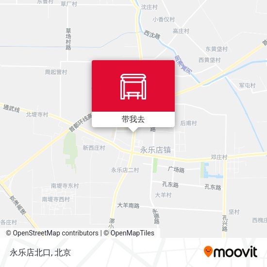 永乐店北口地图