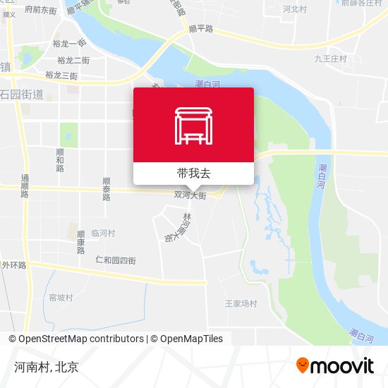 河南村地图
