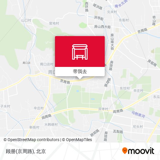 顾册(京周路)地图