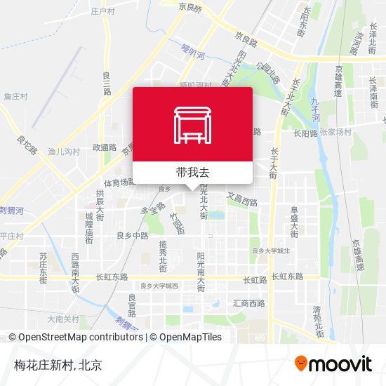 梅花庄新村地图