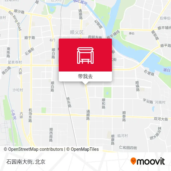 石园南大街地图