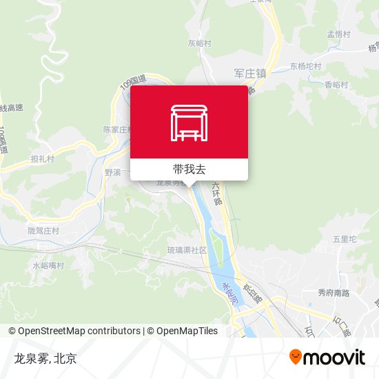 龙泉雾地图