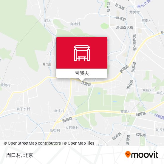 周口村地图