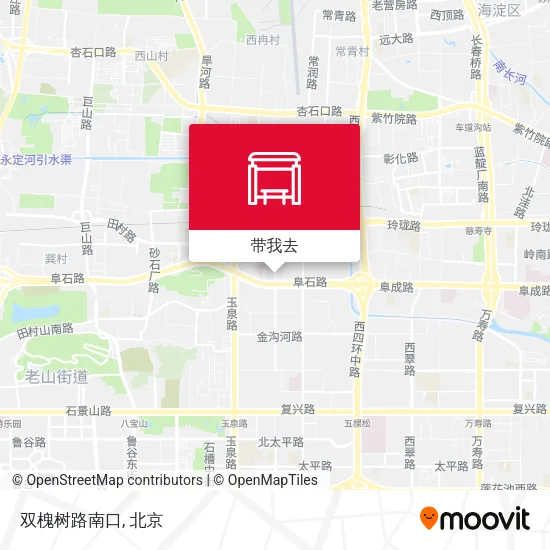 双槐树路南口地图