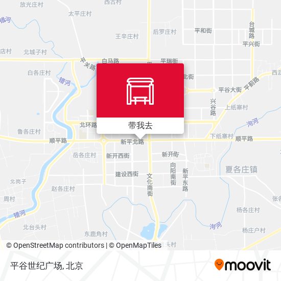 平谷世纪广场地图
