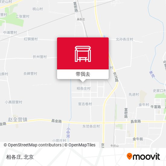 相各庄地图