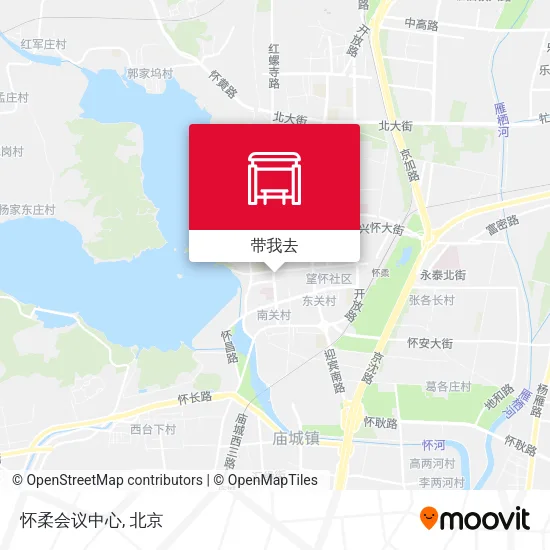 怀柔会议中心地图