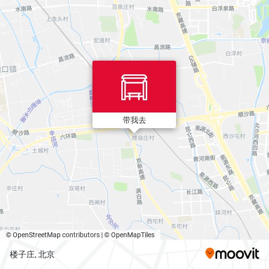 楼子庄地图