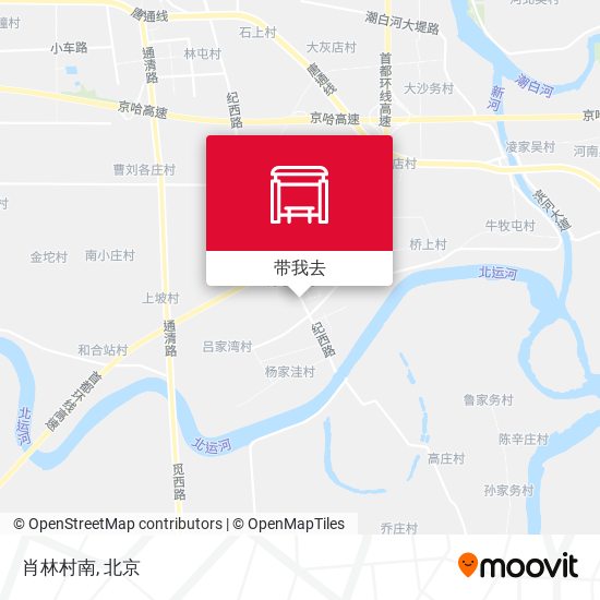 肖林村南地图