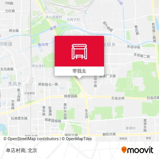 单店村南地图